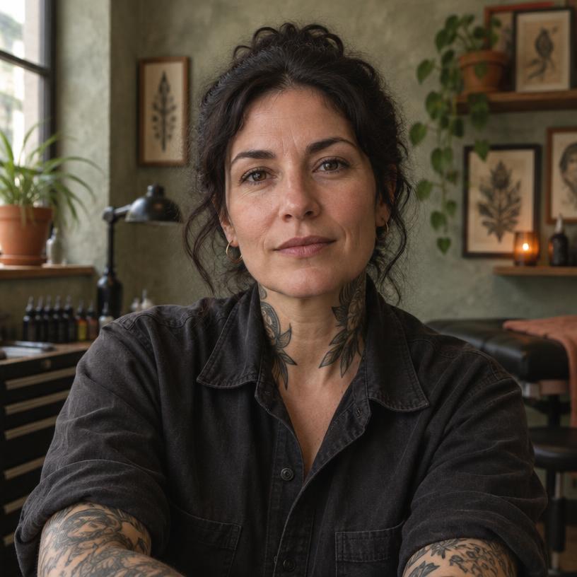 Portrait of Ines Marrow